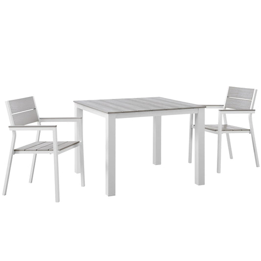 Modway Maine 3 Piece Outdoor Patio Dining Set - EEI-1743 | Outdoor Dining Set | Modishstore-13