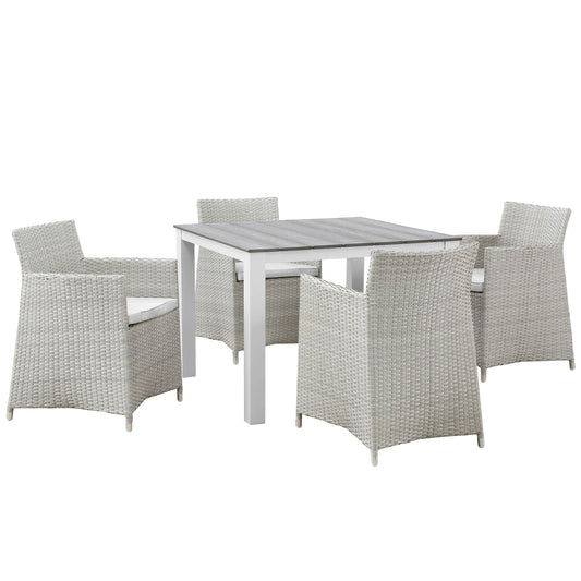 Modway Junction 5 Piece Outdoor Patio Dining Set - EEI-1744 | Outdoor Dining Set | Modishstore-15