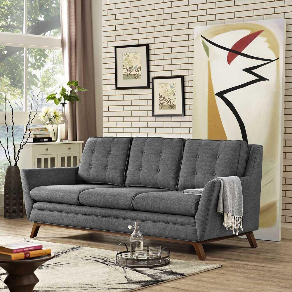 Modway Beguile Fabric Sofa | Sofas | 