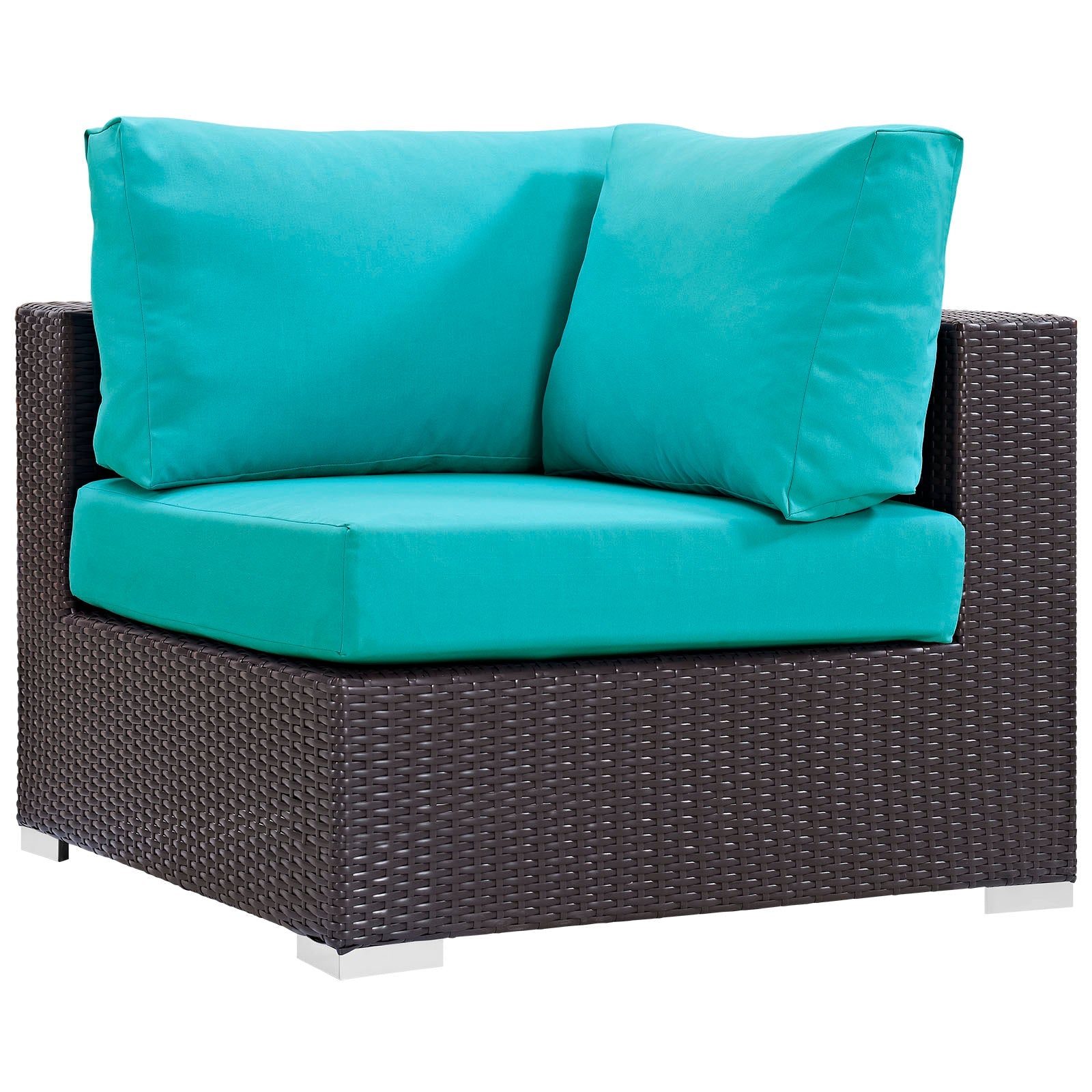 Modway Convene Outdoor Patio Corner | Outdoor Sofas, Loveseats & Sectionals | 