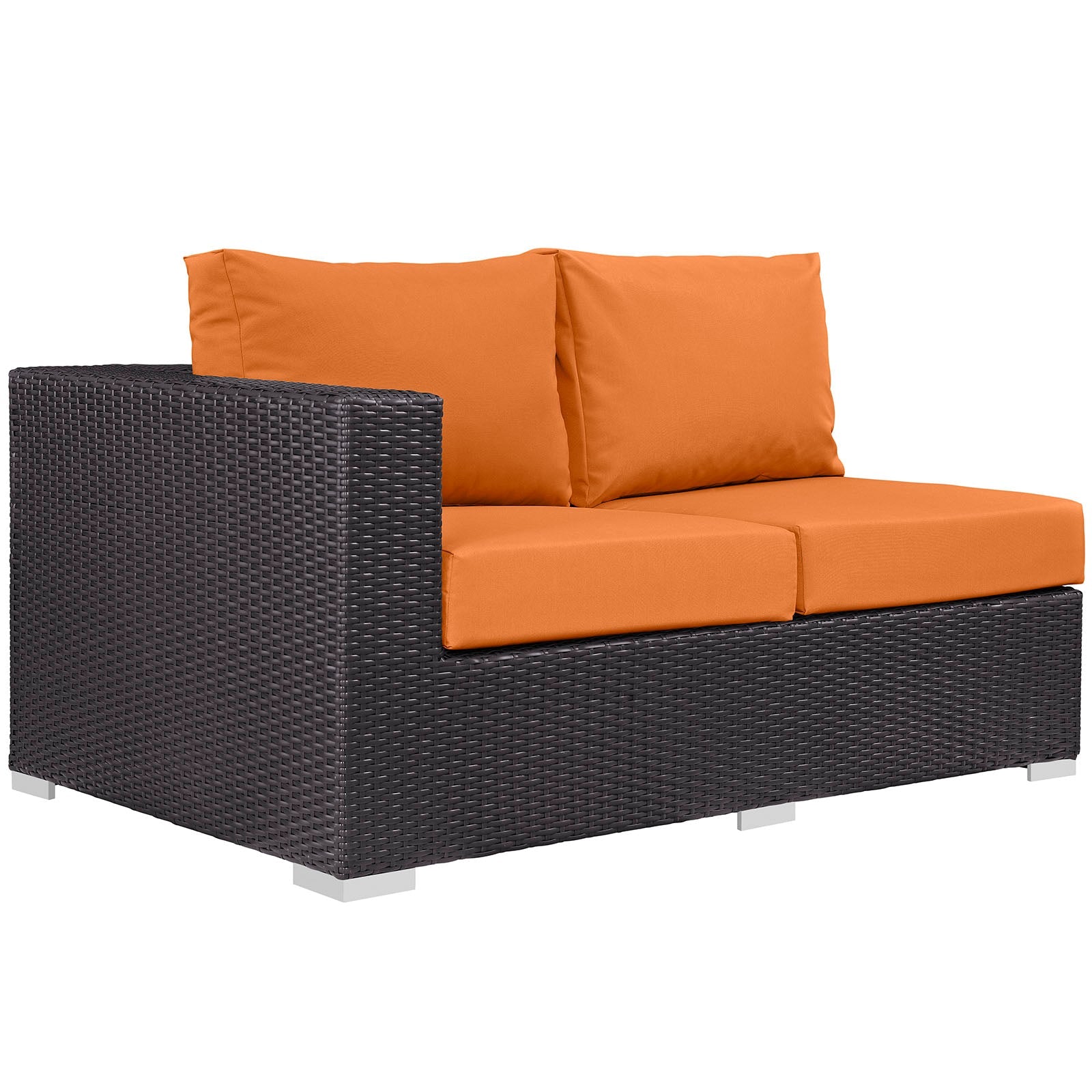 Convene Outdoor Patio Left Arm Loveseat By Modway - EEI-1842 | Outdoor Sofas, Loveseats & Sectionals - 6