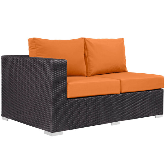 Convene Outdoor Patio Left Arm Loveseat By Modway - EEI-1842 | Outdoor Sofas, Loveseats & Sectionals - 6