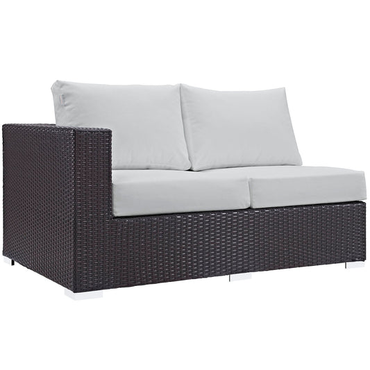 Convene Outdoor Patio Left Arm Loveseat By Modway - EEI-1842 | Outdoor Sofas, Loveseats & Sectionals - 5