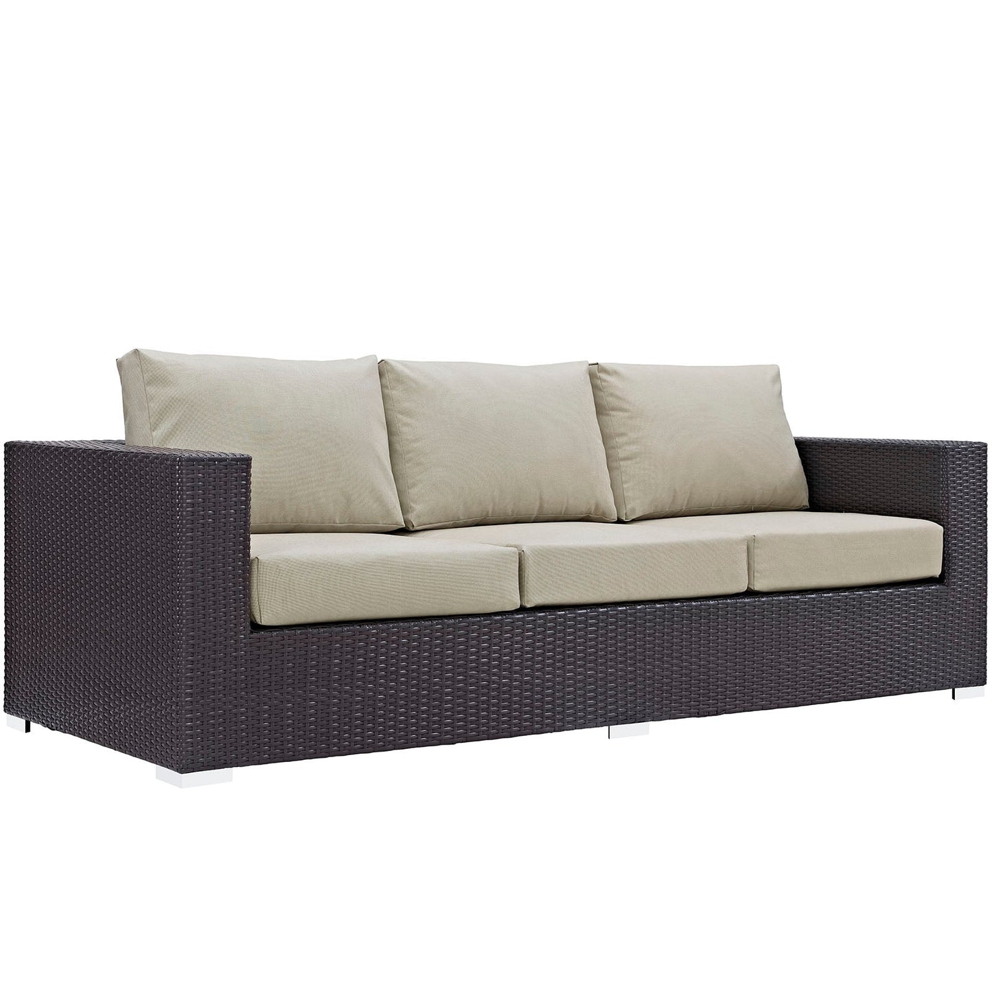 Modway Convene Outdoor Patio Sofa | Outdoor Sofas, Loveseats & Sectionals