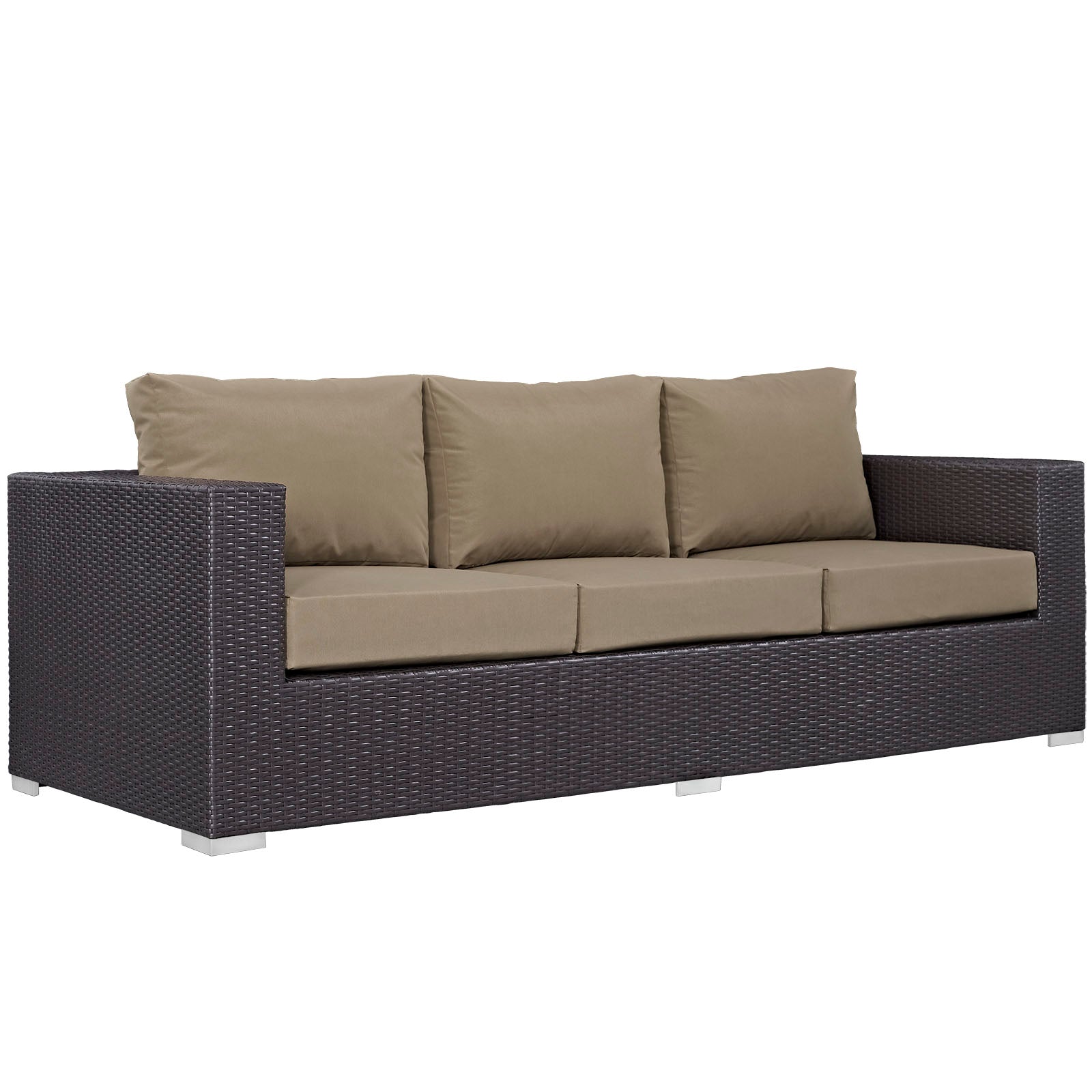 Modway Convene Outdoor Patio Sofa | Outdoor Sofas, Loveseats & Sectionals | 