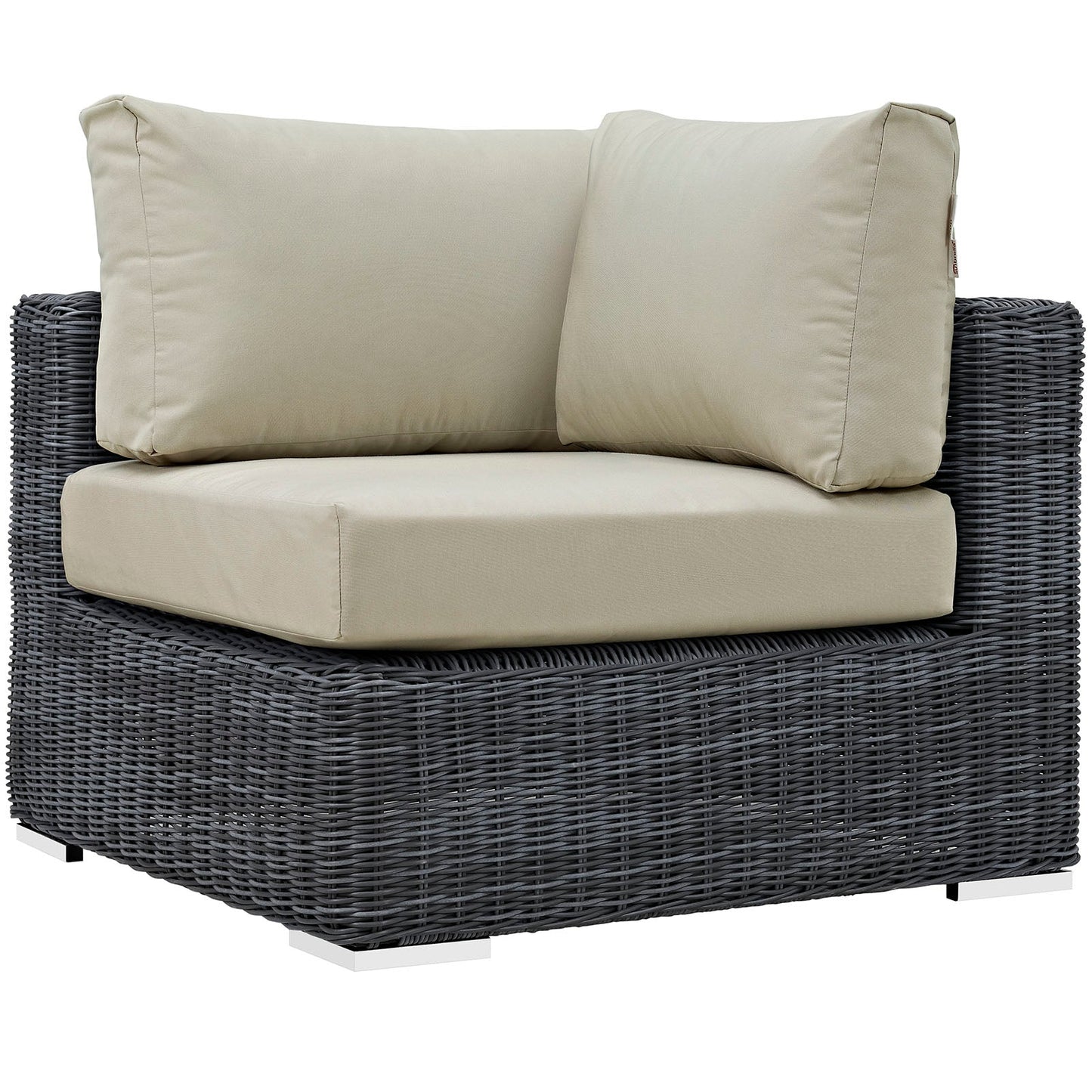 Modway Summon Outdoor Patio Corner | Outdoor Sofas, Loveseats & Sectionals | Modishstore-13