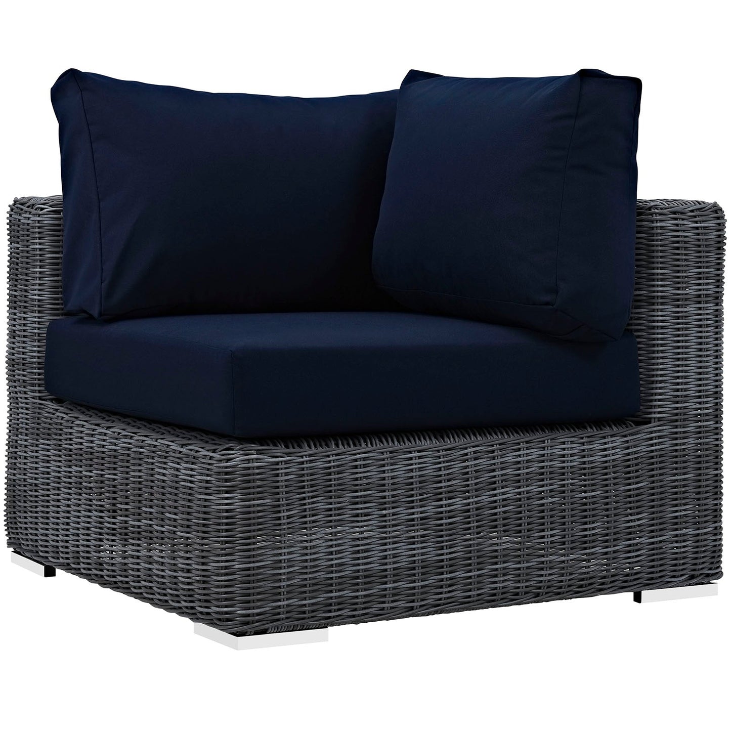 Modway Summon Outdoor Patio Corner | Outdoor Sofas, Loveseats & Sectionals | Modishstore-14