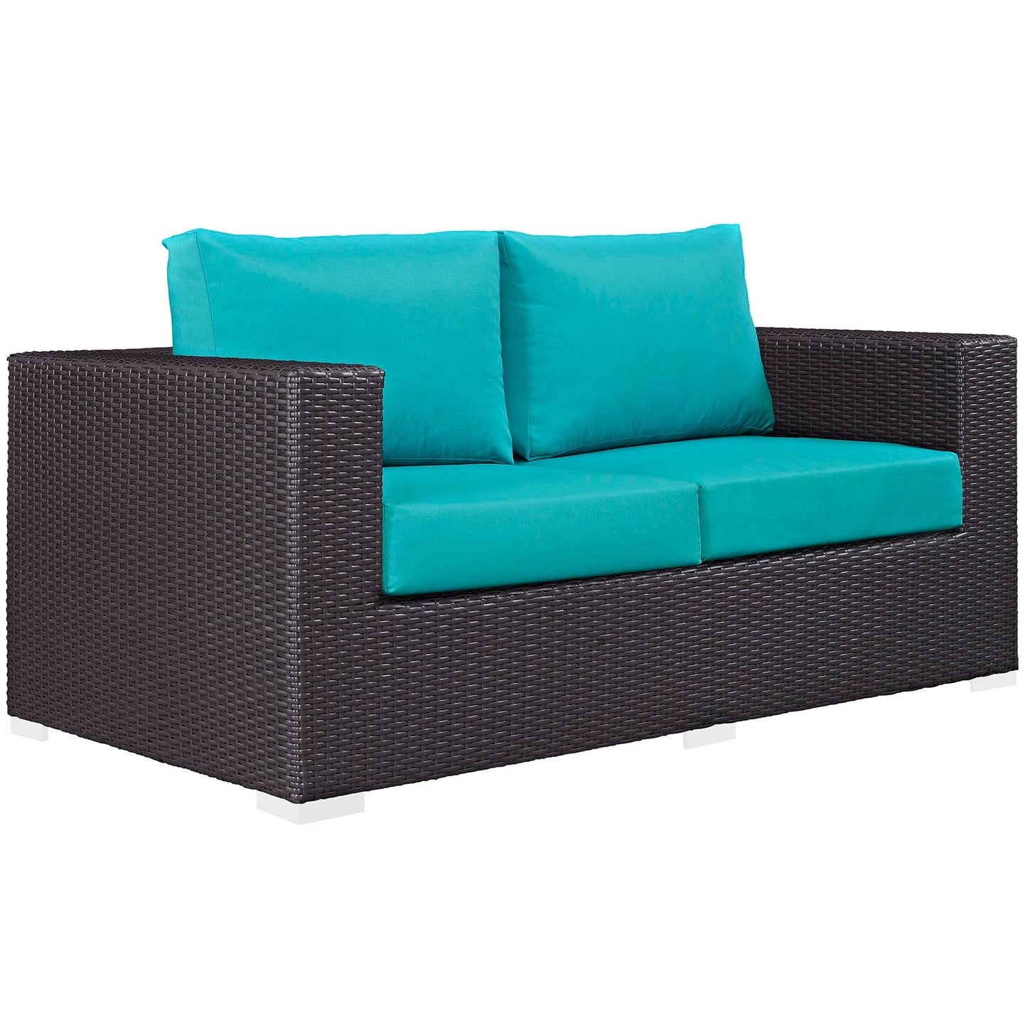Modway Convene Outdoor Patio Loveseat | Outdoor Sofas, Loveseats & Sectionals | 