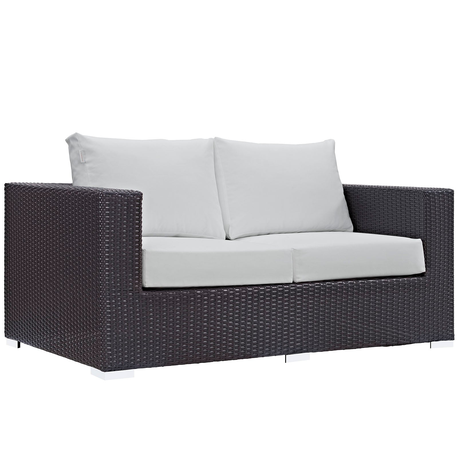 Modway Convene Outdoor Patio Loveseat | Outdoor Sofas, Loveseats & Sectionals | 
