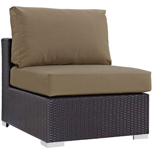Modway Convene Outdoor Patio Armless | Outdoor Chairs | 