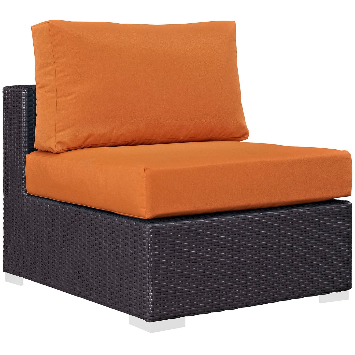 Modway Convene Outdoor Patio Armless | Outdoor Chairs | 