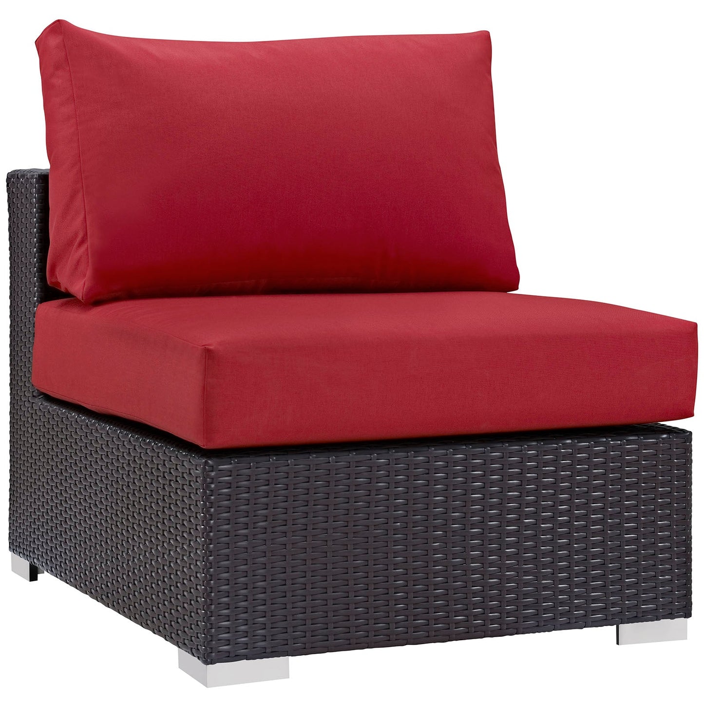Modway Convene Outdoor Patio Armless | Outdoor Chairs | 