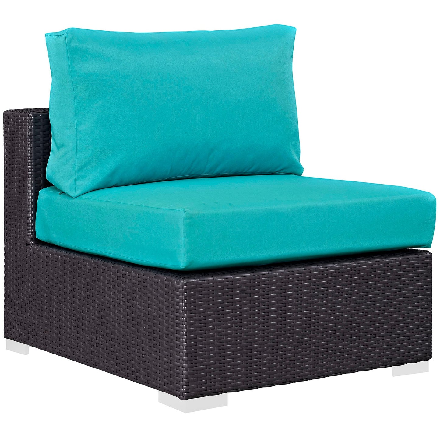 Modway Convene Outdoor Patio Armless | Outdoor Chairs | 