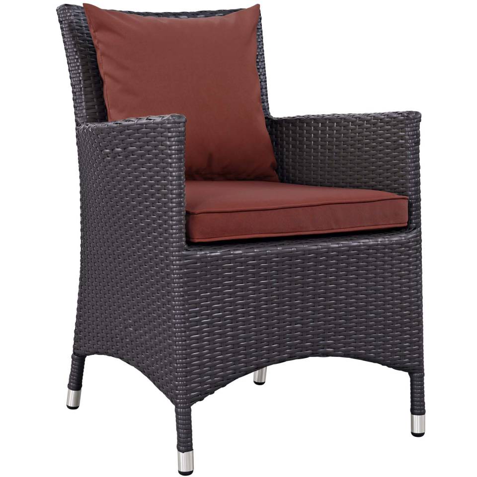 Modway Convene Dining Outdoor Patio Armchair | Outdoor Chairs | 