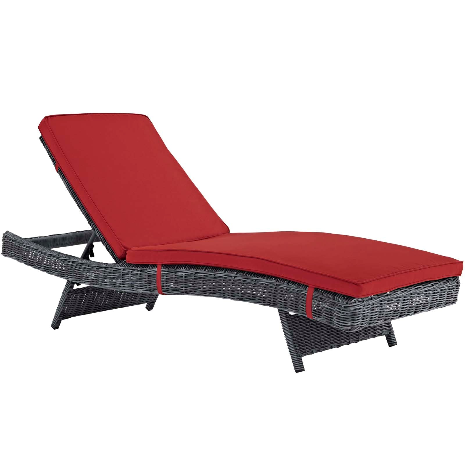 Summon Outdoor Patio Sunbrella® Chaise By Modway - EEI-1996 | Outdoor Chaise Lounges | Modishstore - 2