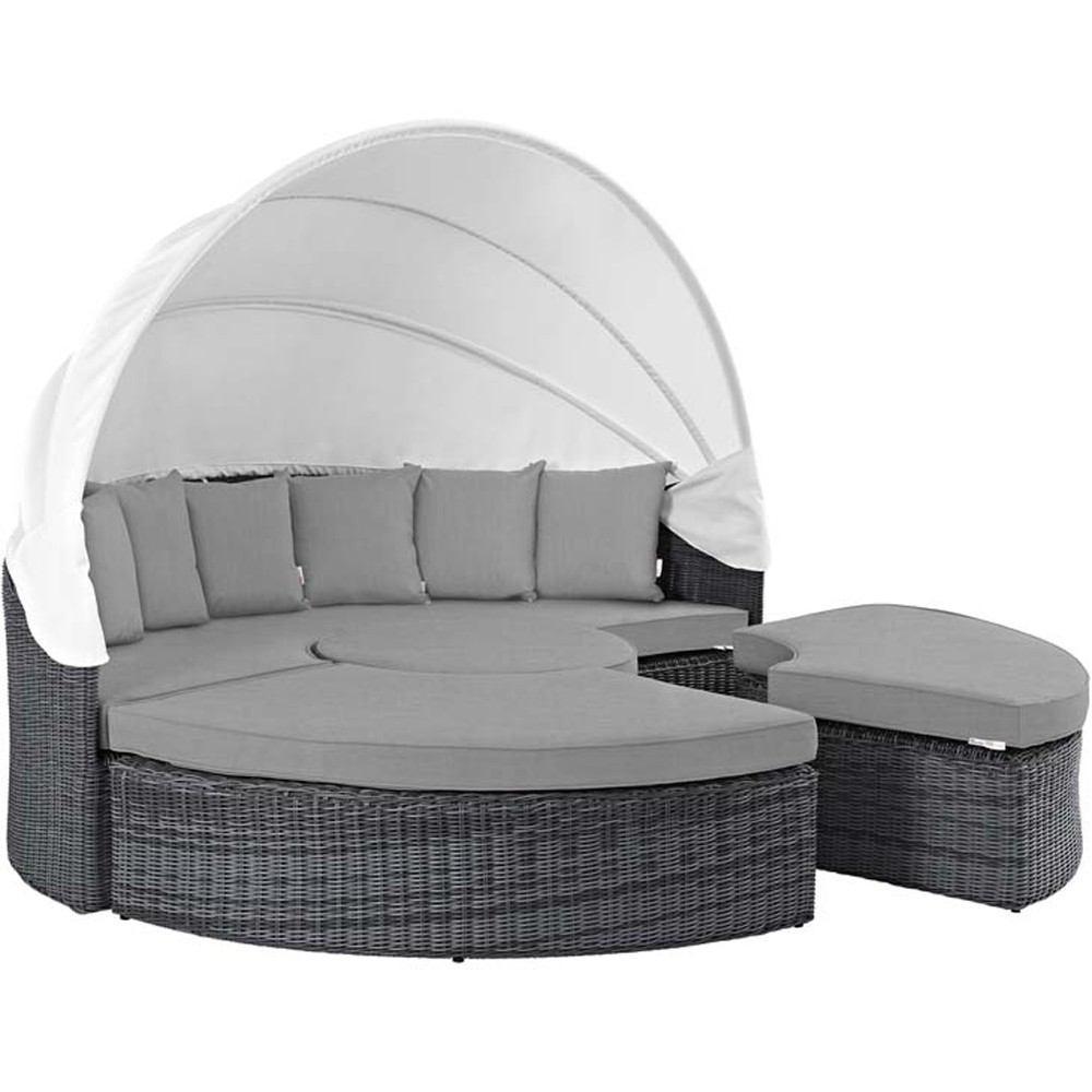 Modway Summon Canopy Outdoor Patio Daybed | Outdoor Patio Daybed | Modishstore-3