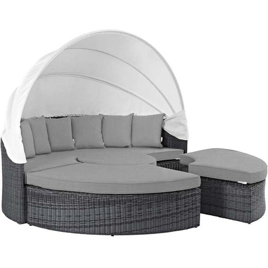 Modway Summon Canopy Outdoor Patio Daybed | Outdoor Patio Daybed | Modishstore-3