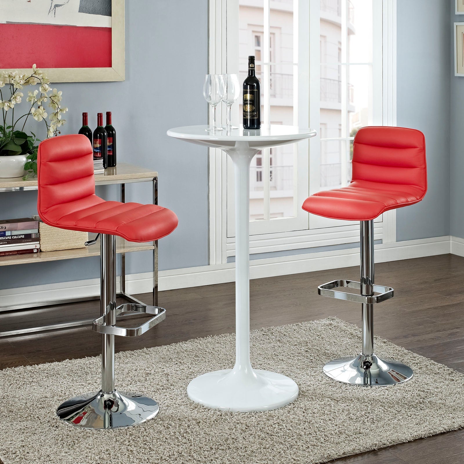 Ripple Bar Stool Set of 2 By Modway - EEI-2011 | Dining Sets | Modishstore