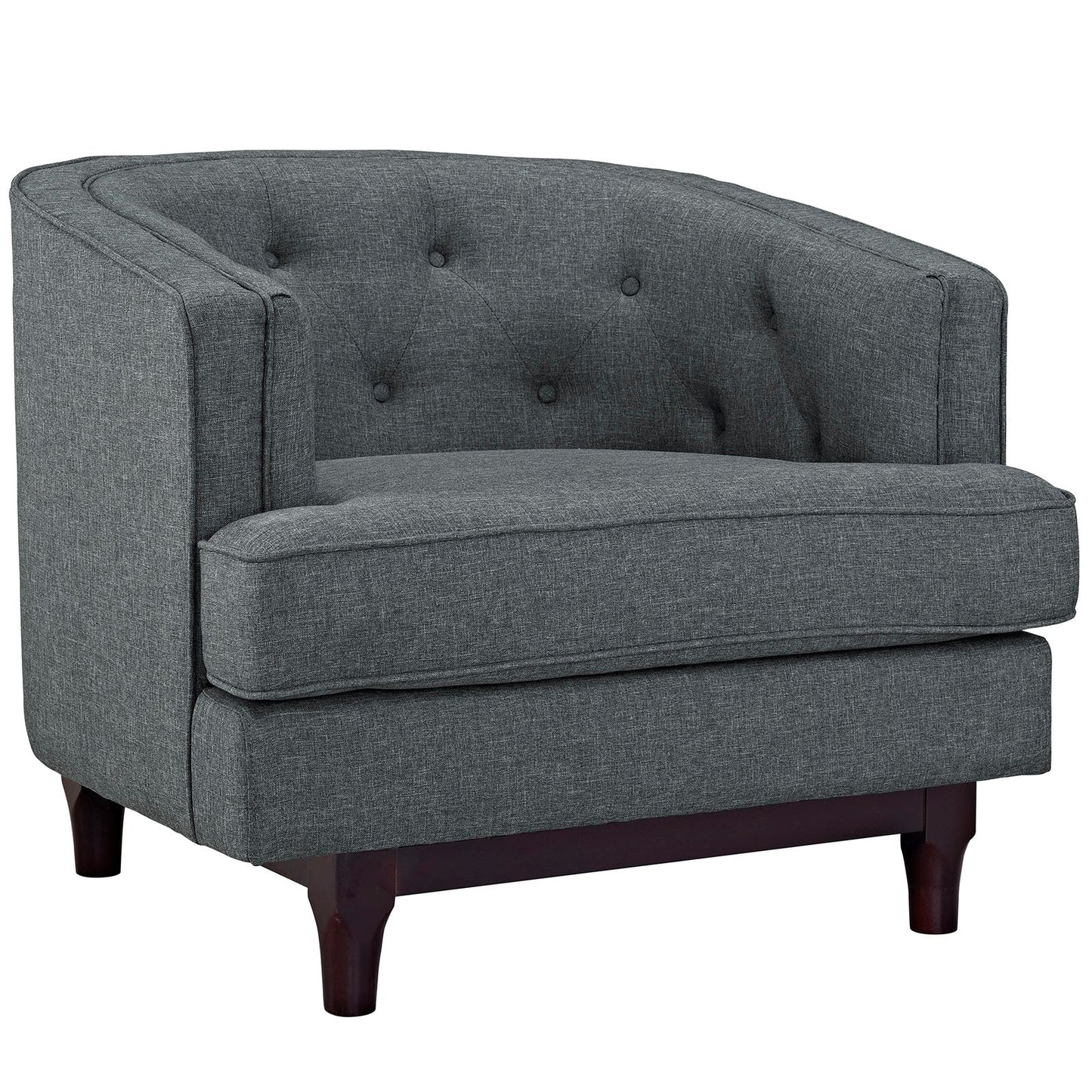 Modway Coast Upholstered Armchair | Armchairs | 
