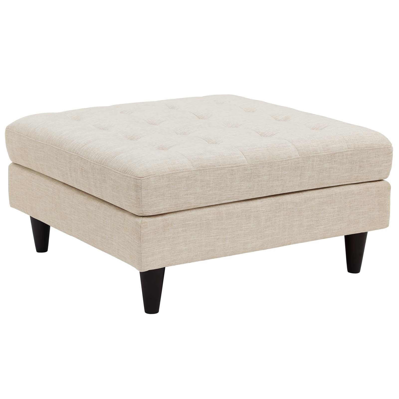Modway Empress Upholstered Large Ottoman | Ottomans