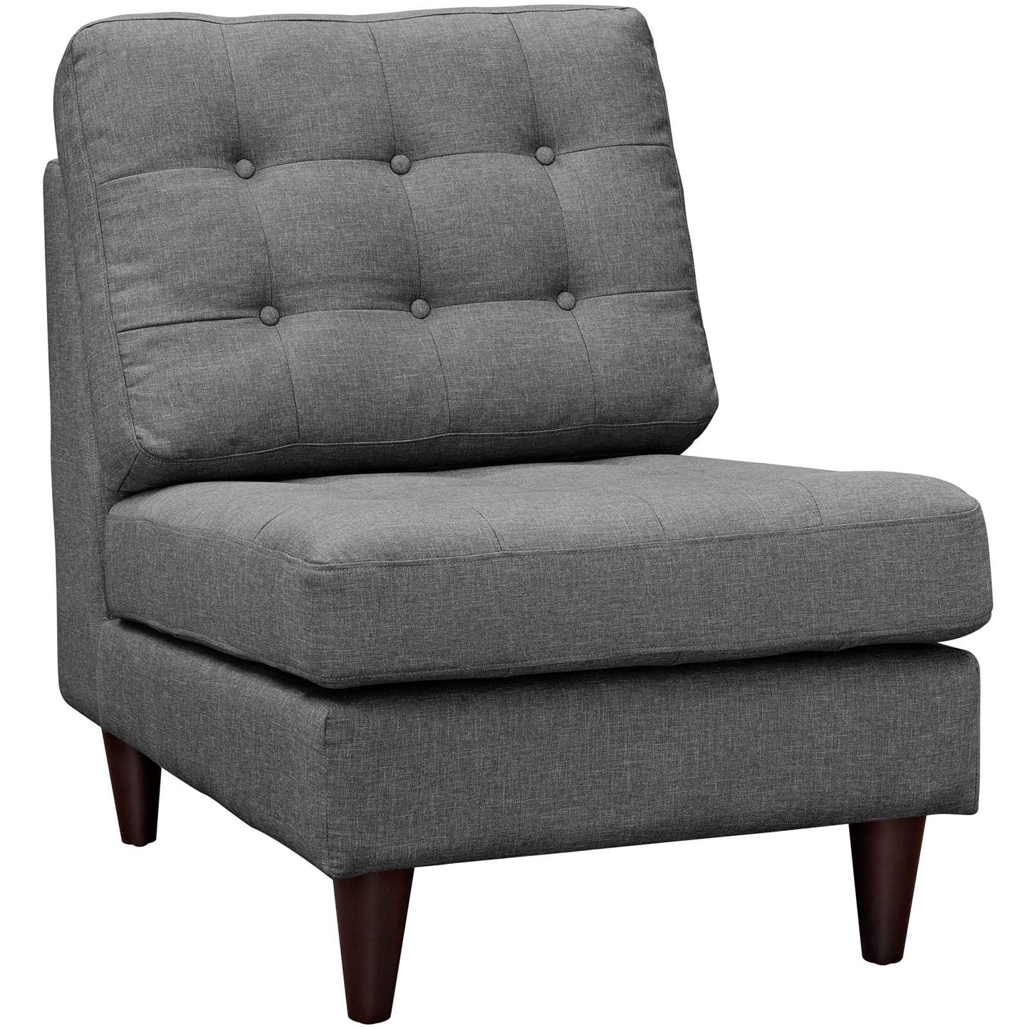 Modway Empress Upholstered Lounge Chair | Lounge Chairs | 