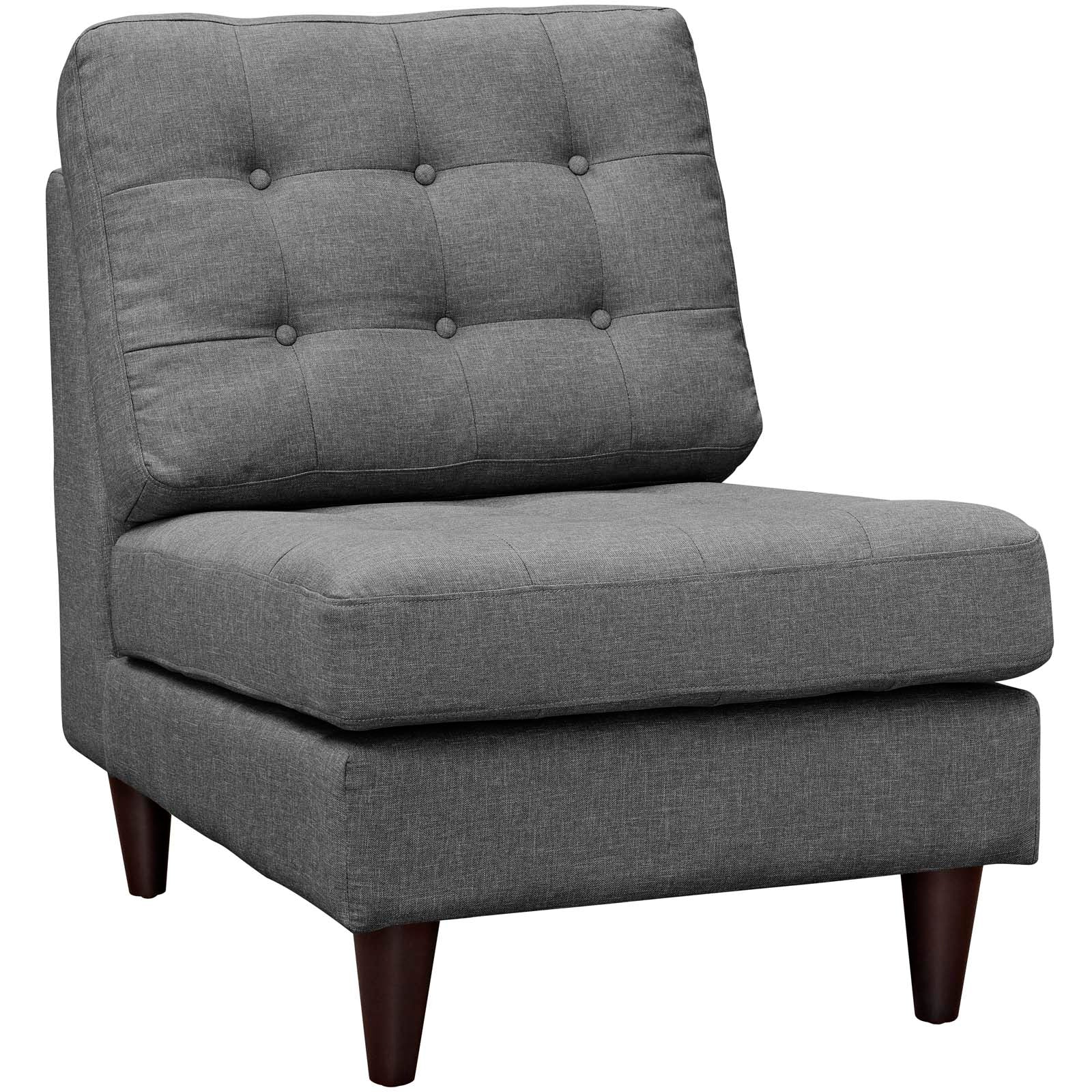 Modway Empress Upholstered Lounge Chair | Lounge Chairs | 