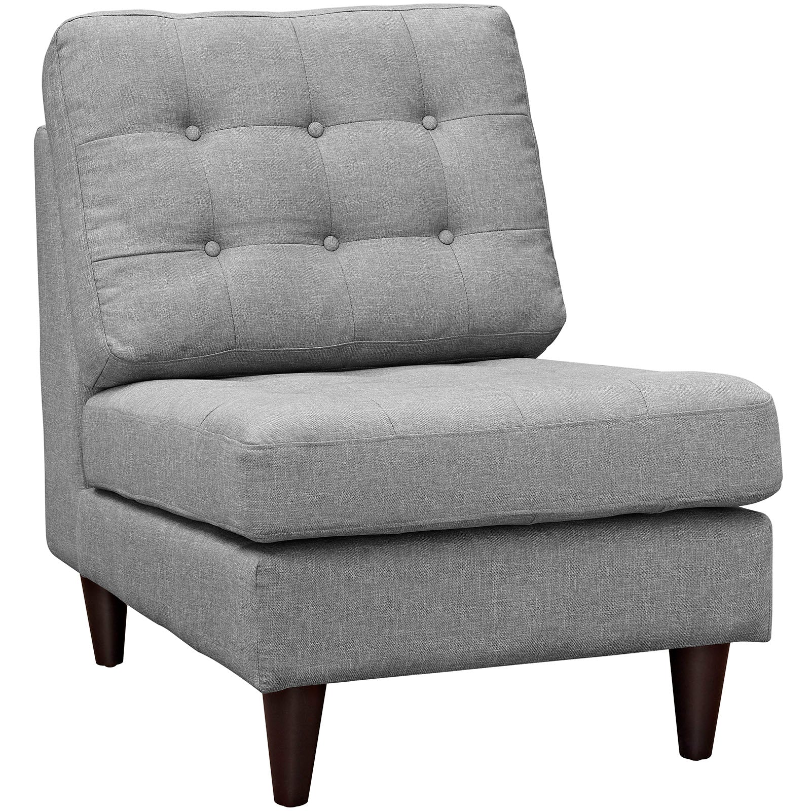 Modway Empress Upholstered Lounge Chair | Lounge Chairs | 