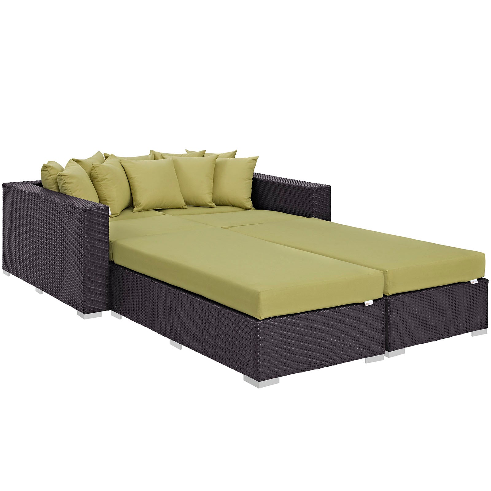 Convene 4 Piece Outdoor Patio Daybed By Modway - EEI-2160 | Outdoor Patio Daybed