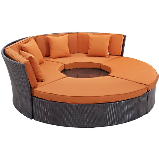 Convene Circular Outdoor Patio Daybed Set By Modway - EEI-2171 | Outdoor Patio Daybed - 3