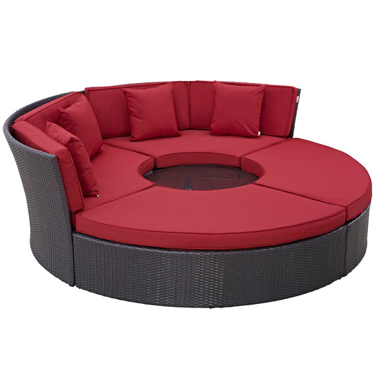 Convene Circular Outdoor Patio Daybed Set By Modway - EEI-2171 | Outdoor Patio Daybed - 4
