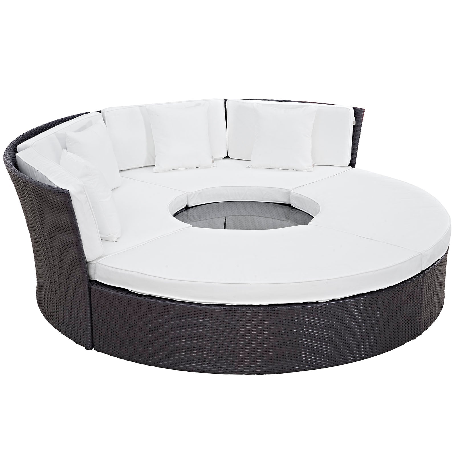 Convene Circular Outdoor Patio Daybed Set By Modway - EEI-2171 | Outdoor Patio Daybed - 5