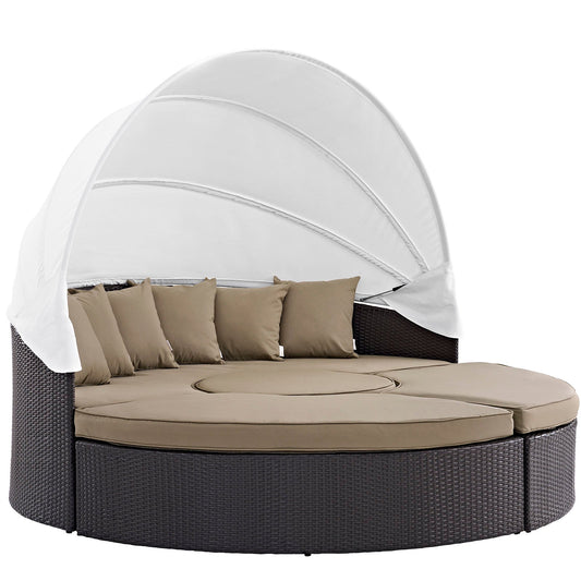 Modway Convene Canopy Outdoor Patio Daybed - EEI-2173 | Outdoor Patio Daybed | 