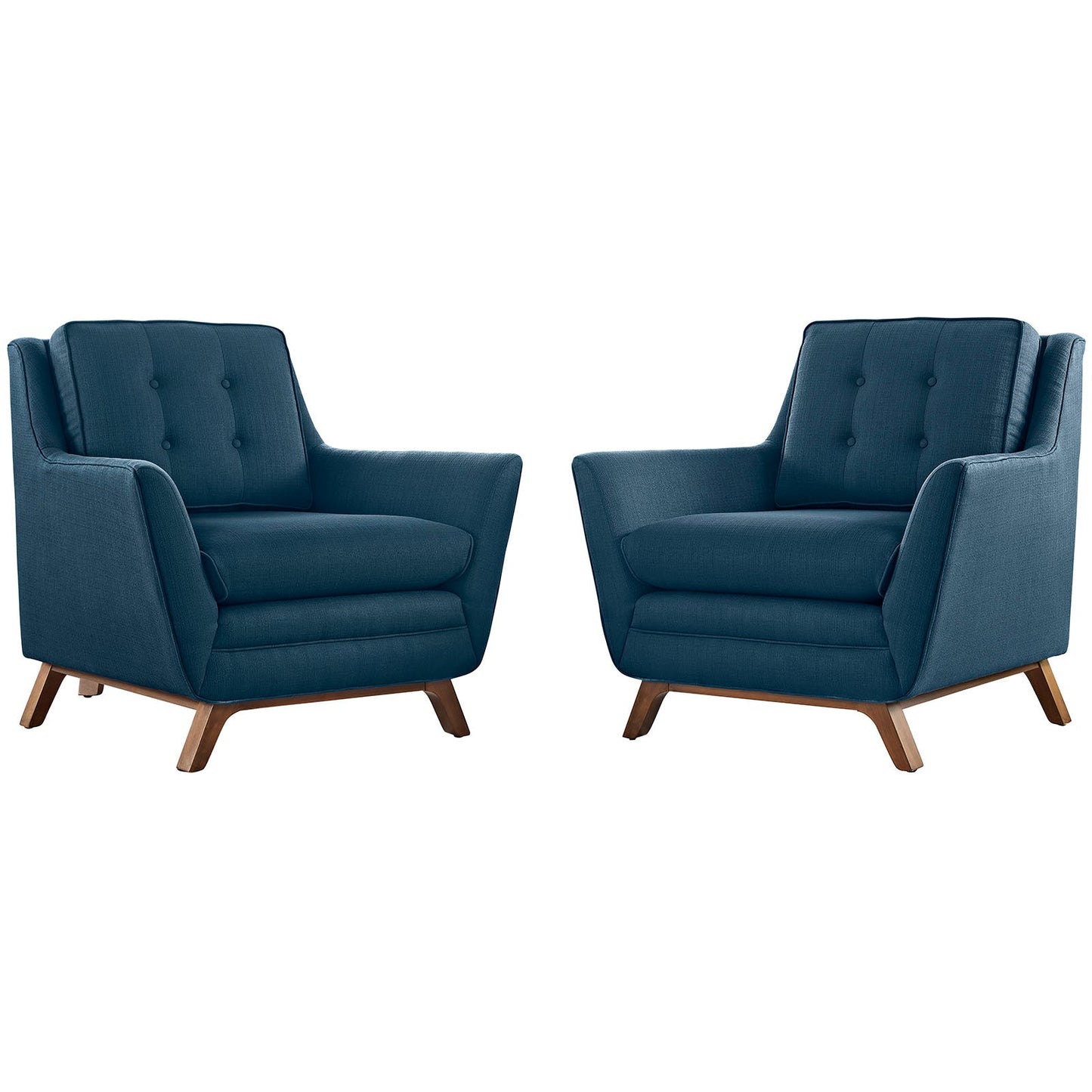 Beguile 2 Piece Upholstered Fabric Living Room Set By Modway - EEI-2185 | Sofa Set
