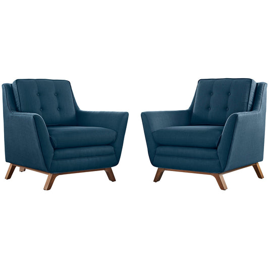 Beguile 2 Piece Upholstered Fabric Living Room Set By Modway - EEI-2185 | Sofa Set