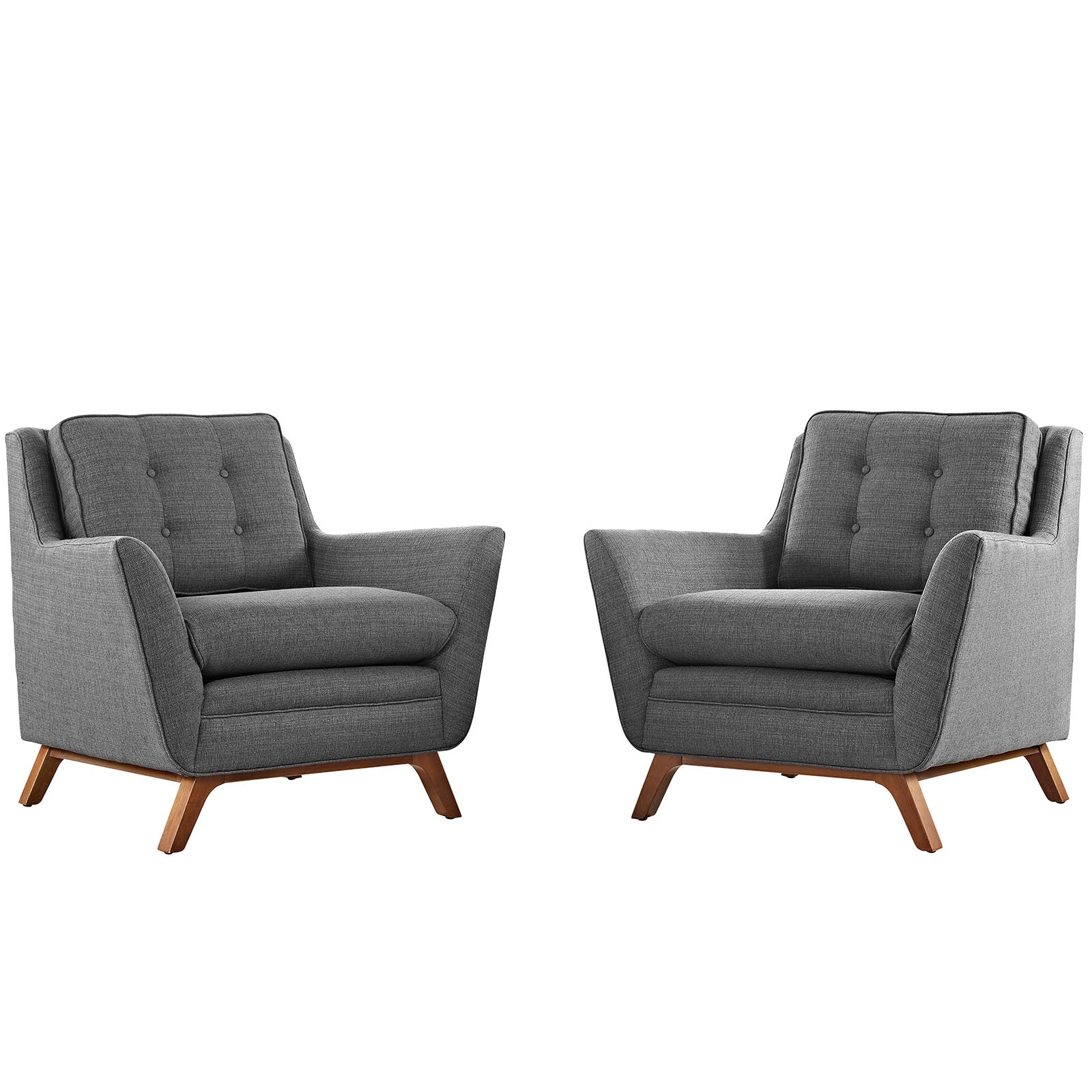 Beguile 2 Piece Upholstered Fabric Living Room Set By Modway - EEI-2185 | Sofa Set - 2