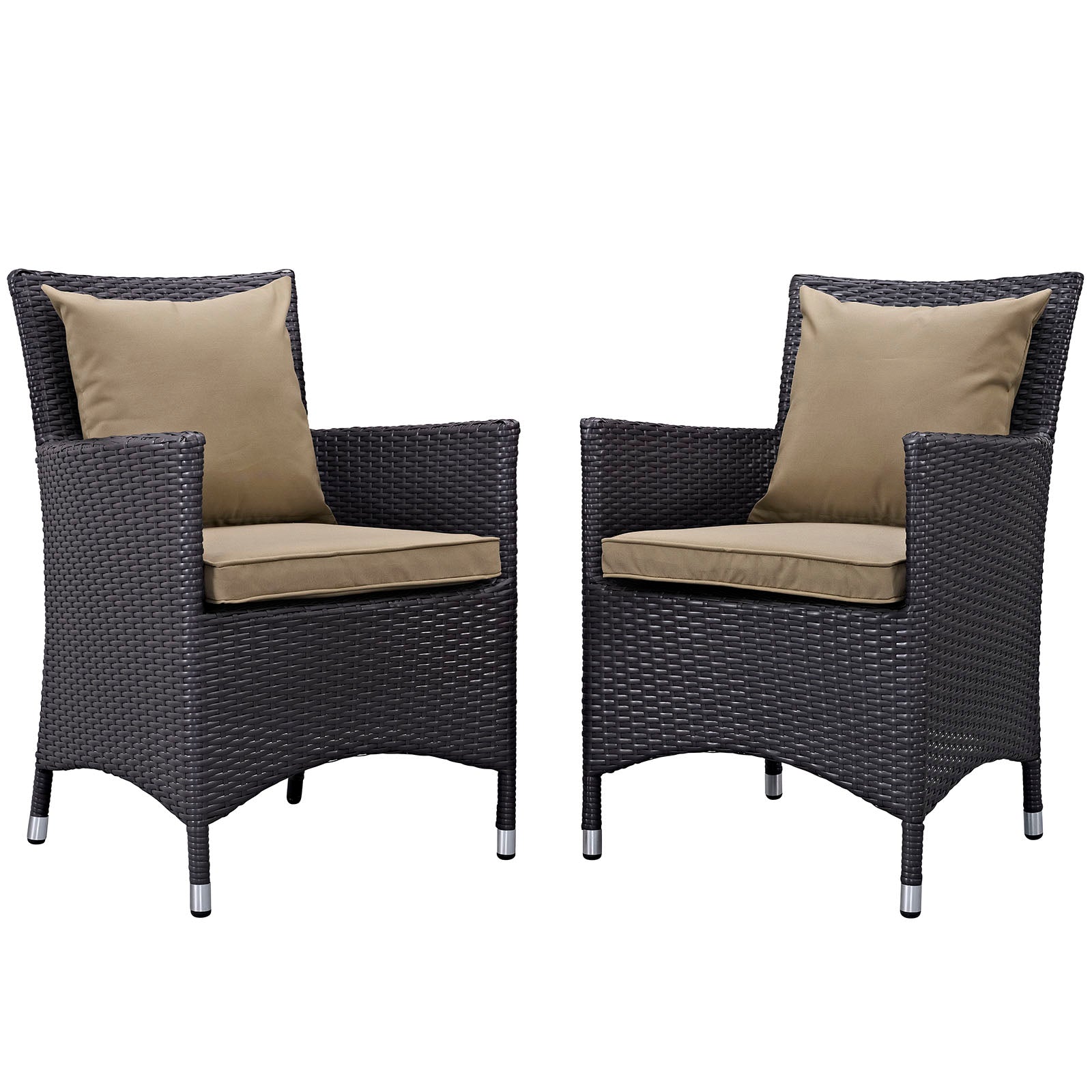 Modway Convene 2 Piece Outdoor Patio Dining Set - EEI-2188 | Dining Sets | 