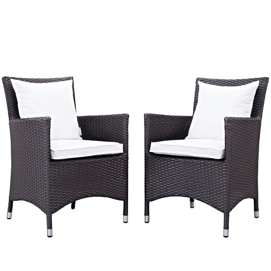Modway Convene 2 Piece Outdoor Patio Dining Set - EEI-2188 | Dining Sets | 
