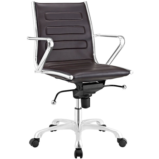 Ascend Mid Back Office Chair By Modway - EEI-2214 | Office Chairs