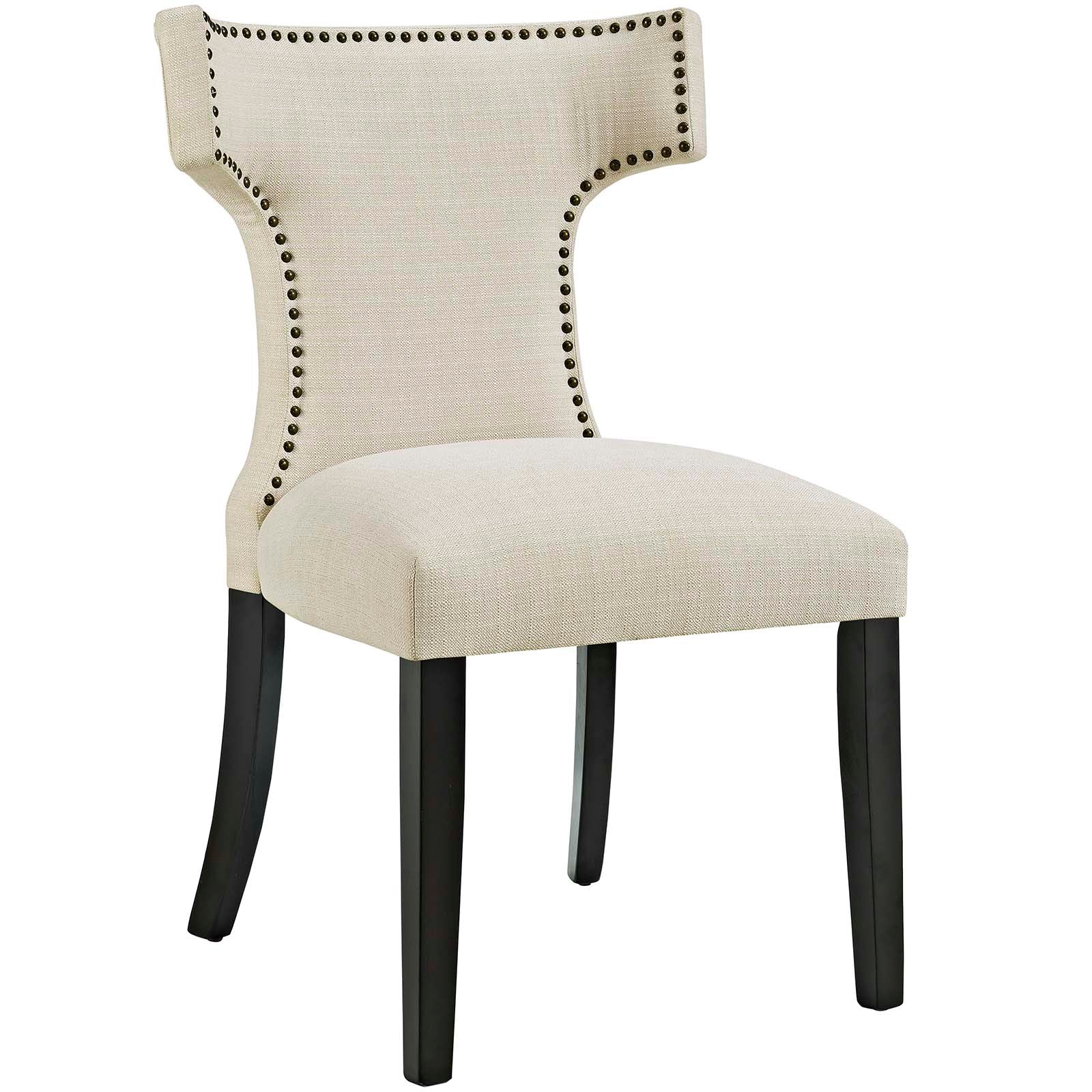Modway Curve Fabric Dining Chair | Dining Chairs | 