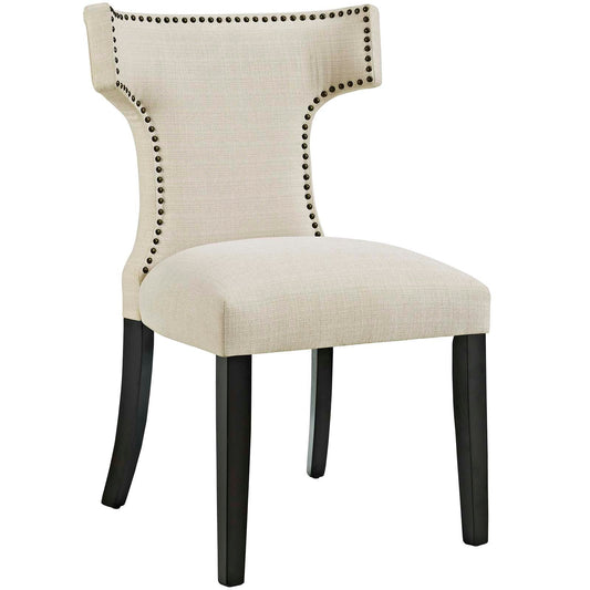 Modway Curve Fabric Dining Chair | Dining Chairs | 