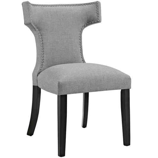 Modway Curve Fabric Dining Chair | Dining Chairs | 
