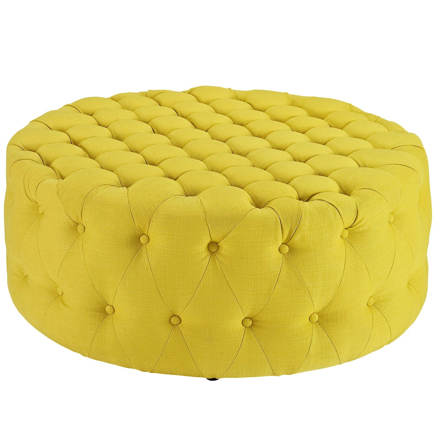 Modway Amour Upholstered Fabric Ottoman | Ottomans | 