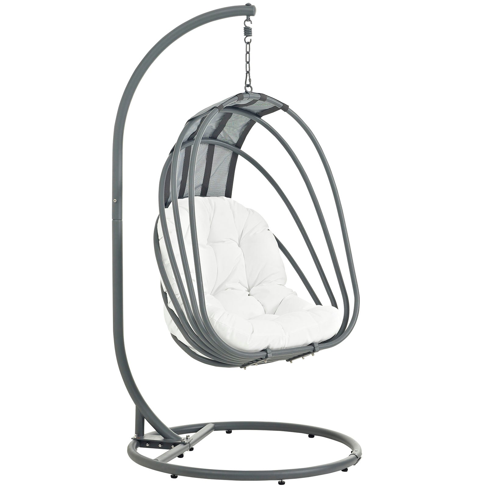 Whisk Outdoor Patio  Swing Chair With Stand By Modway - EEI-2275 | Outdoor Chairs | Modishstore - 4