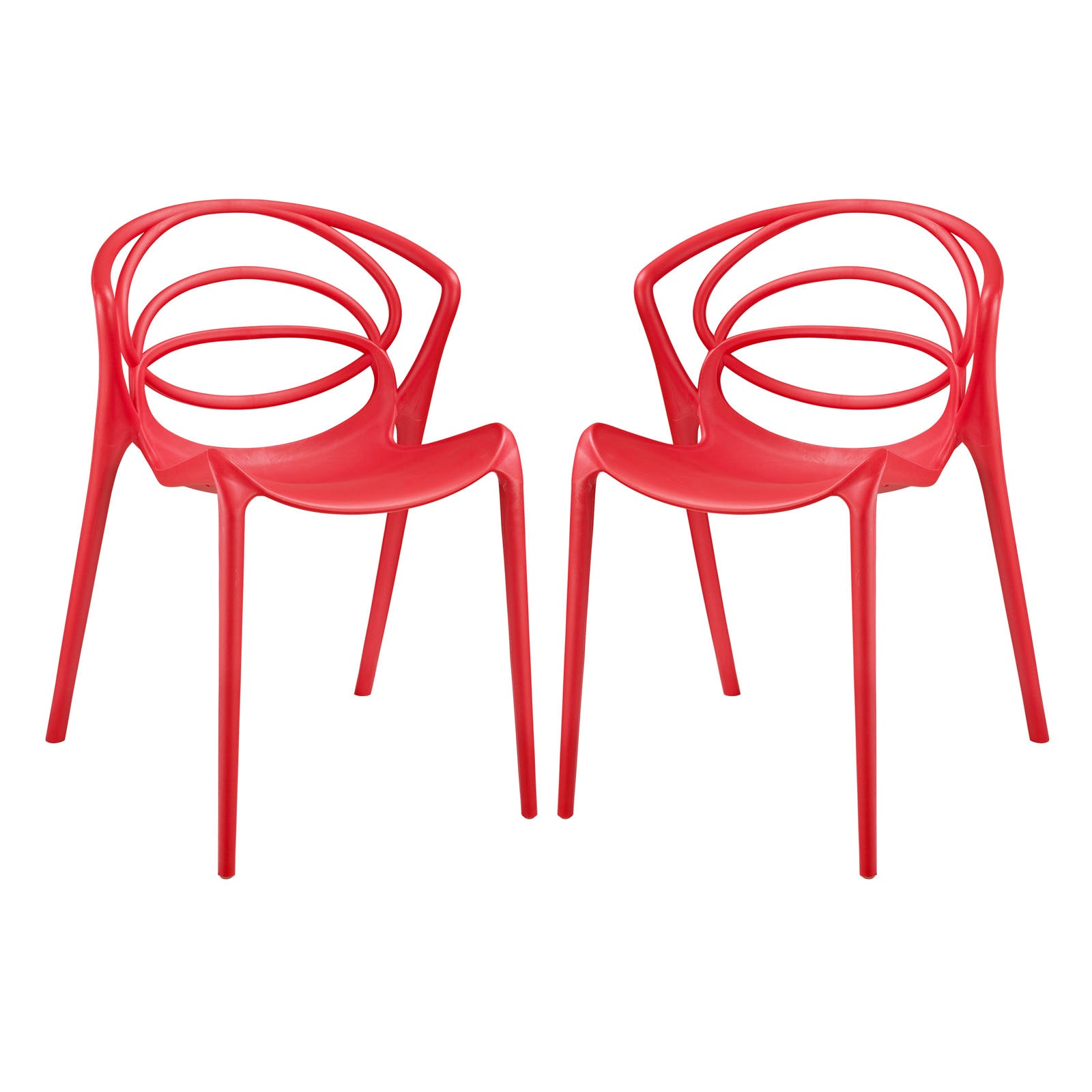 Locus Dining Set Set of 2 By Modway - EEI-2335 | Dining Chairs