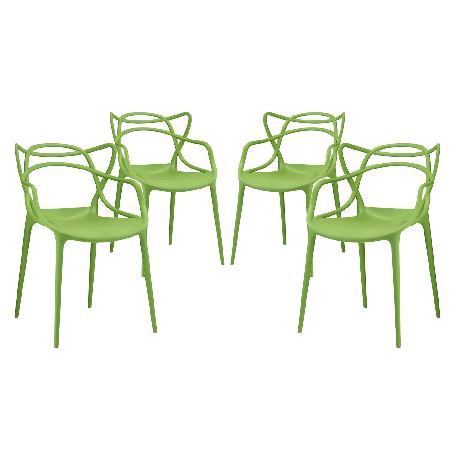 Modway Entangled Dining Set - Set of 4 | Dining Sets | 