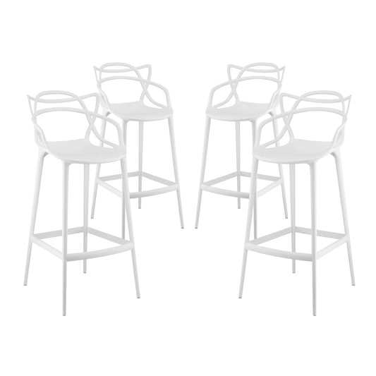 Modway Entangled Bar Stool - Set of 4 | Bar Stools