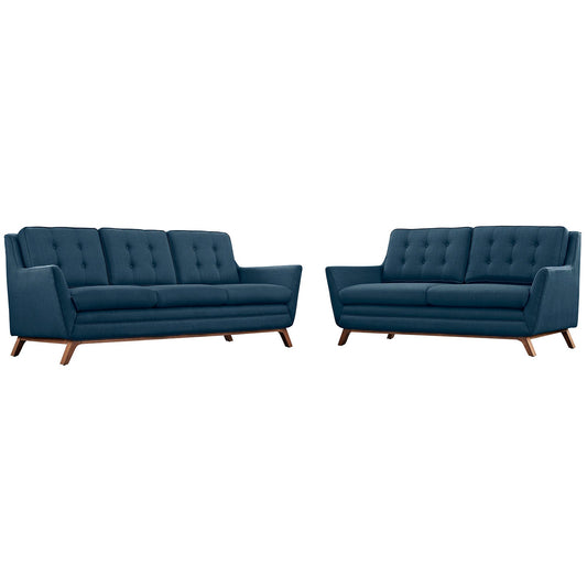 Beguile Living Room Set Upholstered Fabric Set Of 2 By Modway - EEI-2434 | Sofas