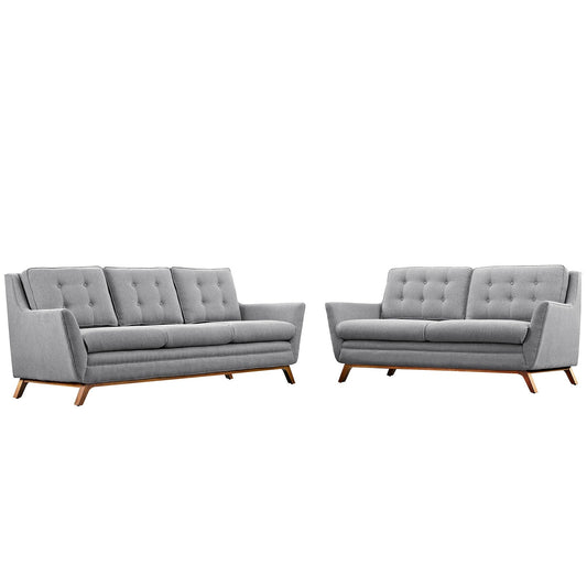 Beguile Living Room Set Upholstered Fabric Set Of 2 By Modway - EEI-2434 | Sofas - 3