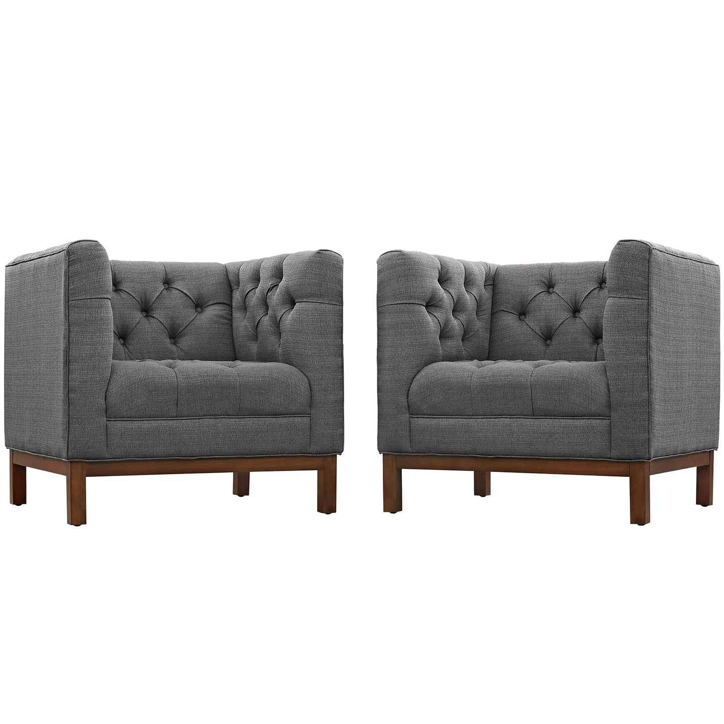 Panache Living Room Set Upholstered Fabric Set of 2 By Modway - EEI-2436 | Sofa Set | Modishstore