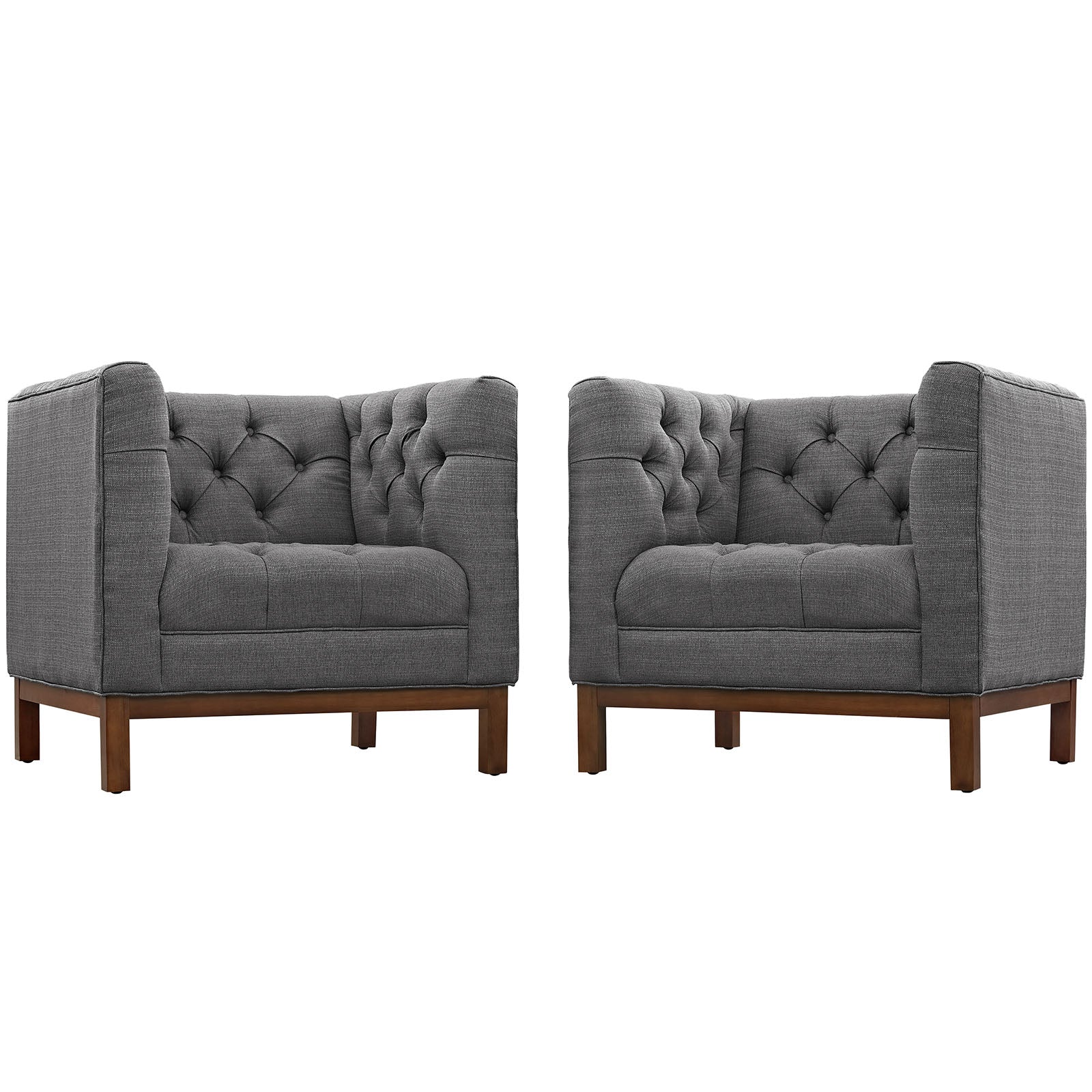 Panache Living Room Set Upholstered Fabric Set of 2 By Modway - EEI-2436 | Sofa Set | Modishstore
